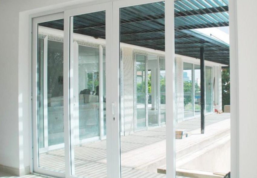 Thi công cửa nhôm hệ 1000